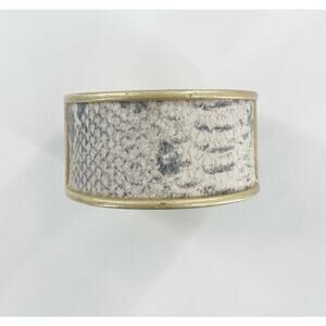 Snakeskin Pattern Y2K Cuff Bracelet
